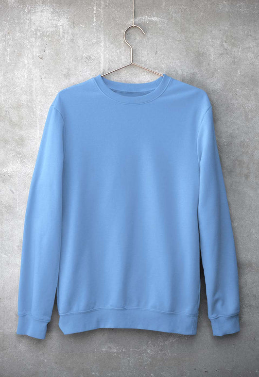 Sweatshirts : Unisex Plain & Solid Crew Neck (Multiple Colors and Sizes)
